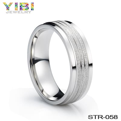 Men's stainless steel ring