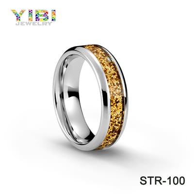 Stainless Steel Men's Wedding Band 