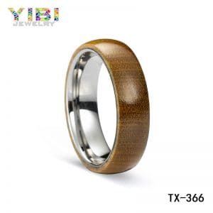 koa wood men's ring