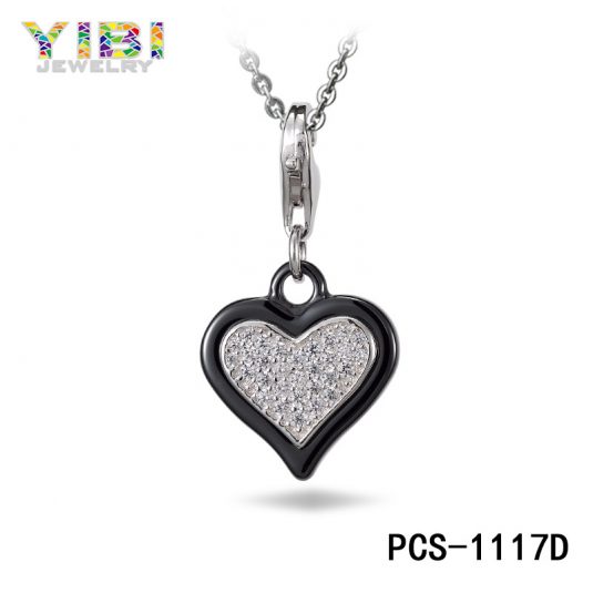 High-tech Ceramic Heart Pendant Manufacturer