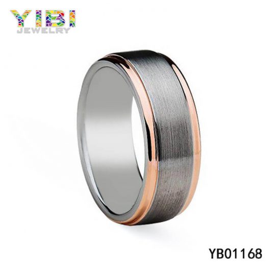 Brushed Tungsten Ring Manufacturer