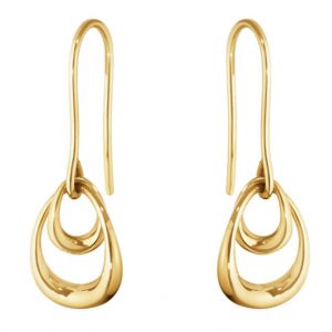 Geometric Gold Polished Stainless Steel Earrings